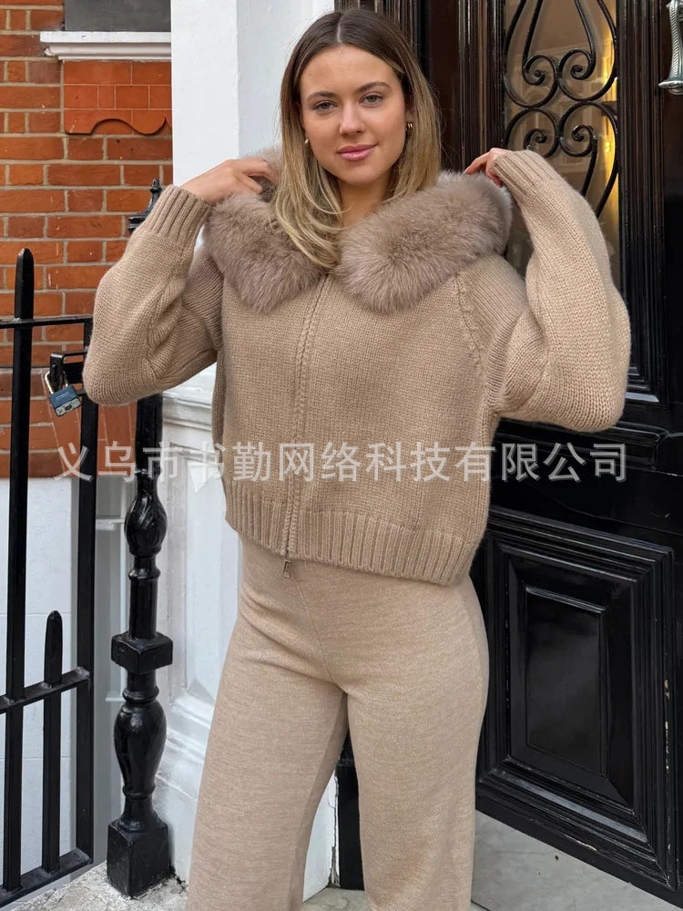 A hooded jacket