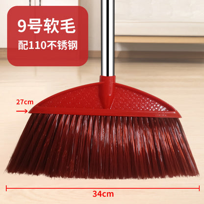 A stainless broom
