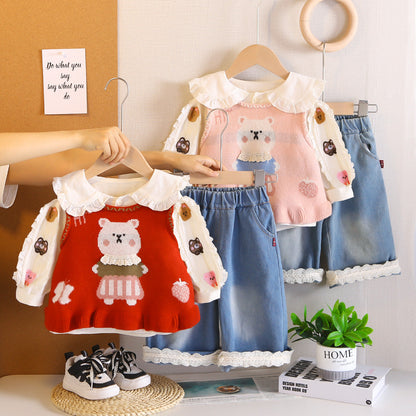 A children's set three-piece set