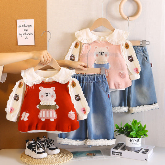A children's set three-piece set