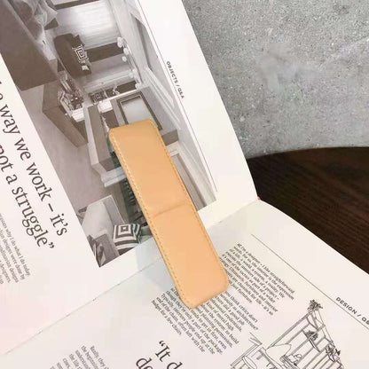حامل هاتف محمول قابل للطي يعمل بنظام الدفع والسحب 
