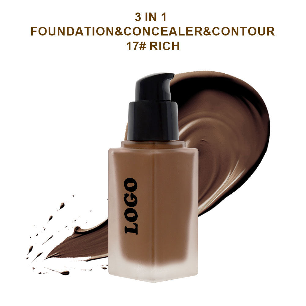 A concealer foundation —— Customizable logo MOQ 100 pieces
