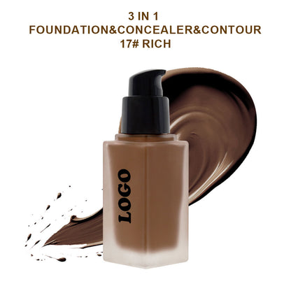 A concealer foundation —— Customizable logo MOQ 100 pieces