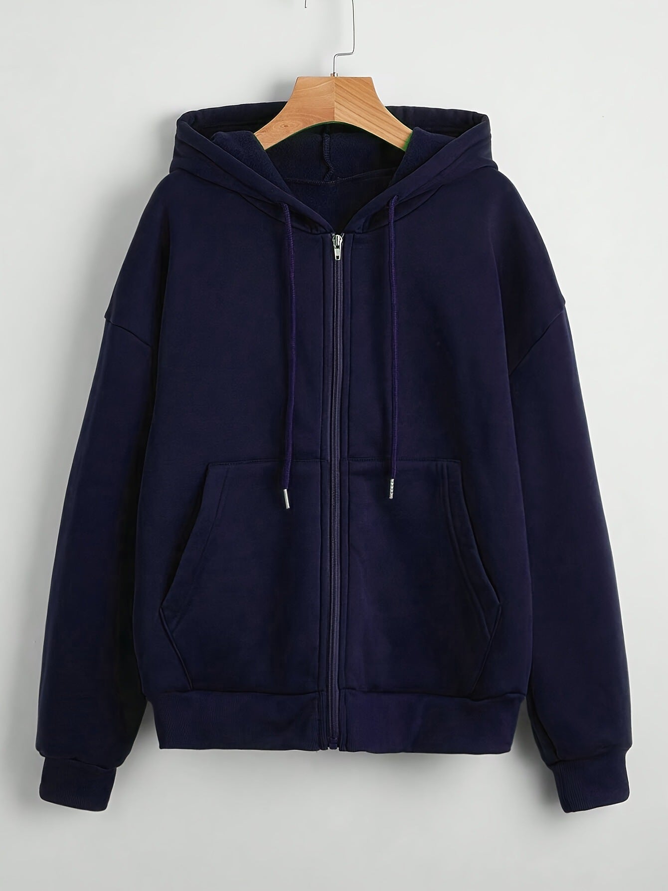A hooded jacket