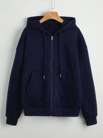 A hooded jacket