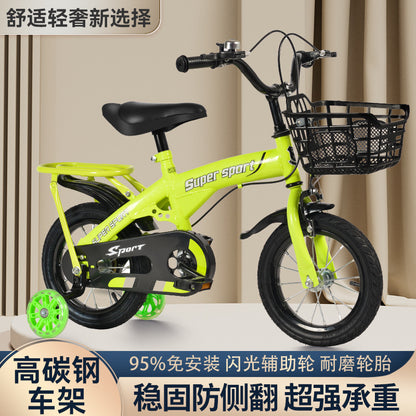 A children's bicycle