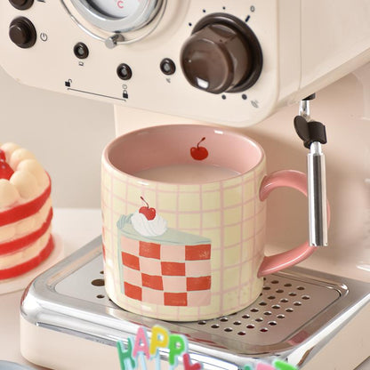 A ceramic cup