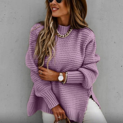 A knitted sweater