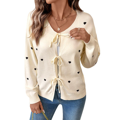 A knit top