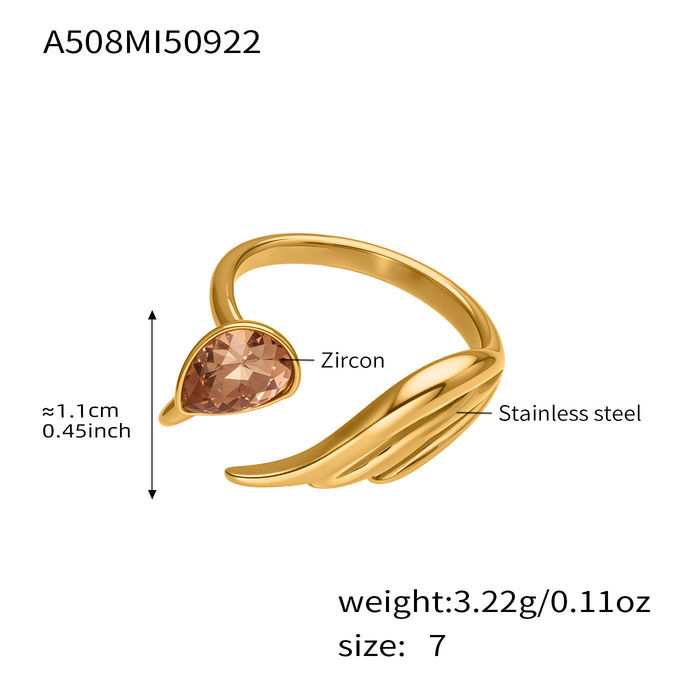 A ring jewelry