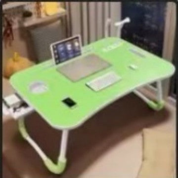 A: Removable bed table dormitory folding desk free computer desk office furniture