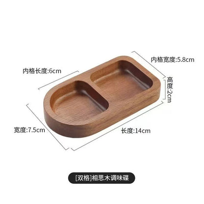 A retro style solid wood wooden tray wood