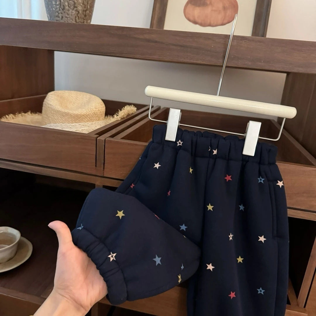A children's hooded set