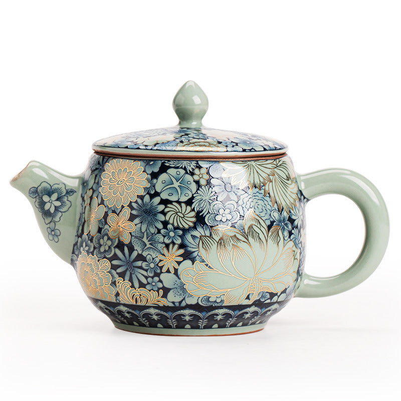 A teapot tea