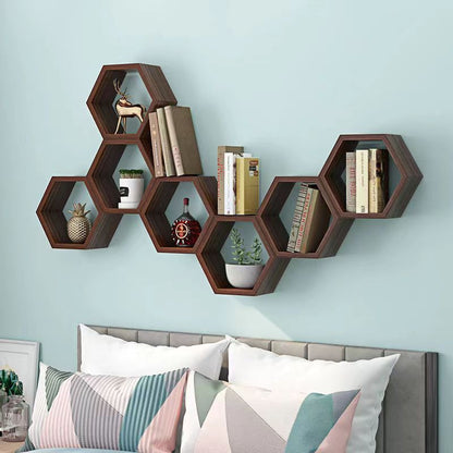 A grid wall wall rack