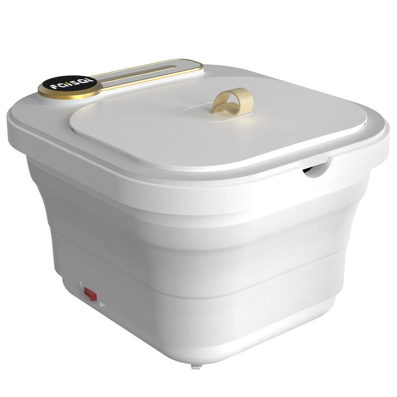 A new foot bath home foot bucket Douyin foldable automatic heating constant temperature electric massage foot basin cross-border