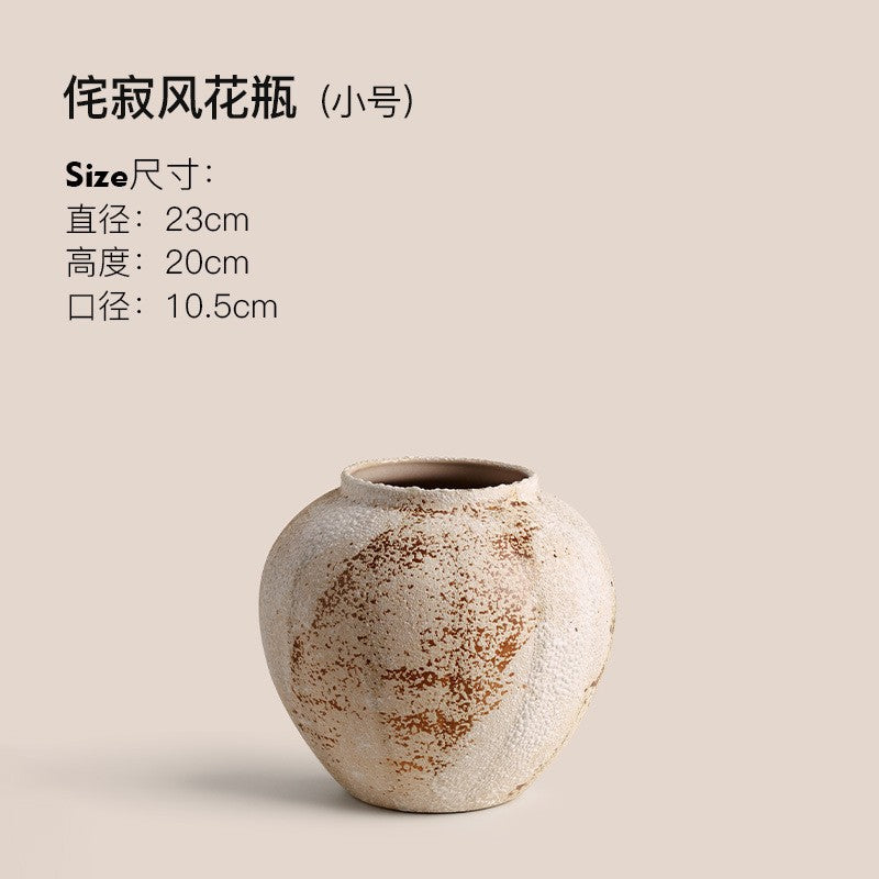 A ceramic vase ornament