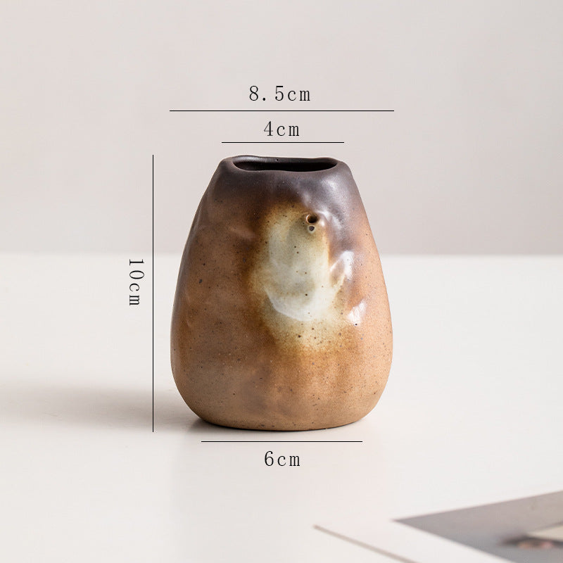 A ceramic vase ornament