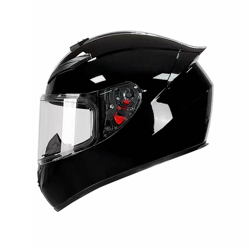 A locomotive helmet