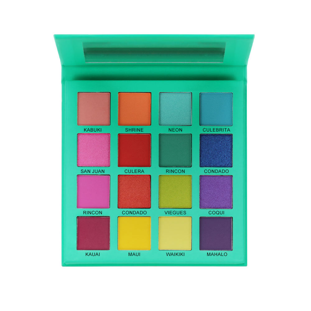 A Matte Pearl Eyeshadow Comprehensive Disc Eyeshadow —— Customizable logo MOQ 100 pieces