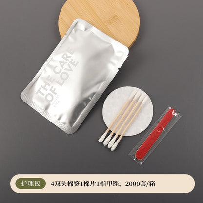 Hotel disposable toiletries set aluminum film bag