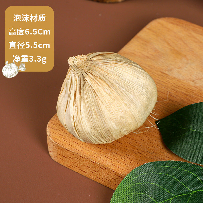 A simulated vegetable early education props studio shooting props window ornaments fake cabbage radish fake vegetables