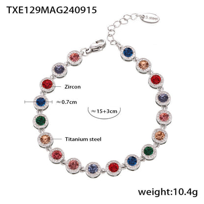 A necklace bracelet jewelry