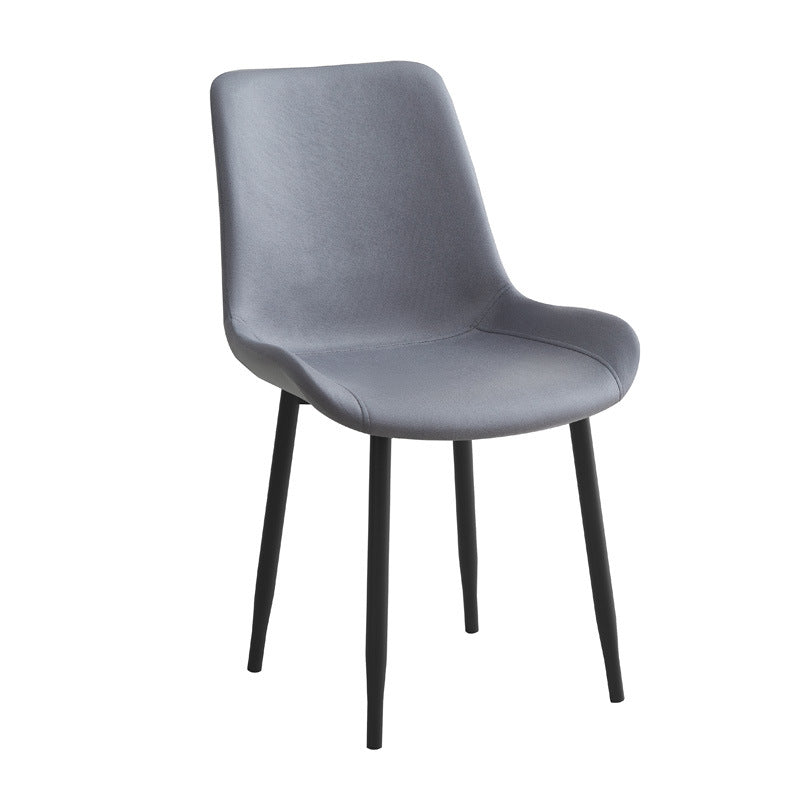A Leather Dining Chair Home Hotel Reception Chair Leisure Chair Durable Dining Chair