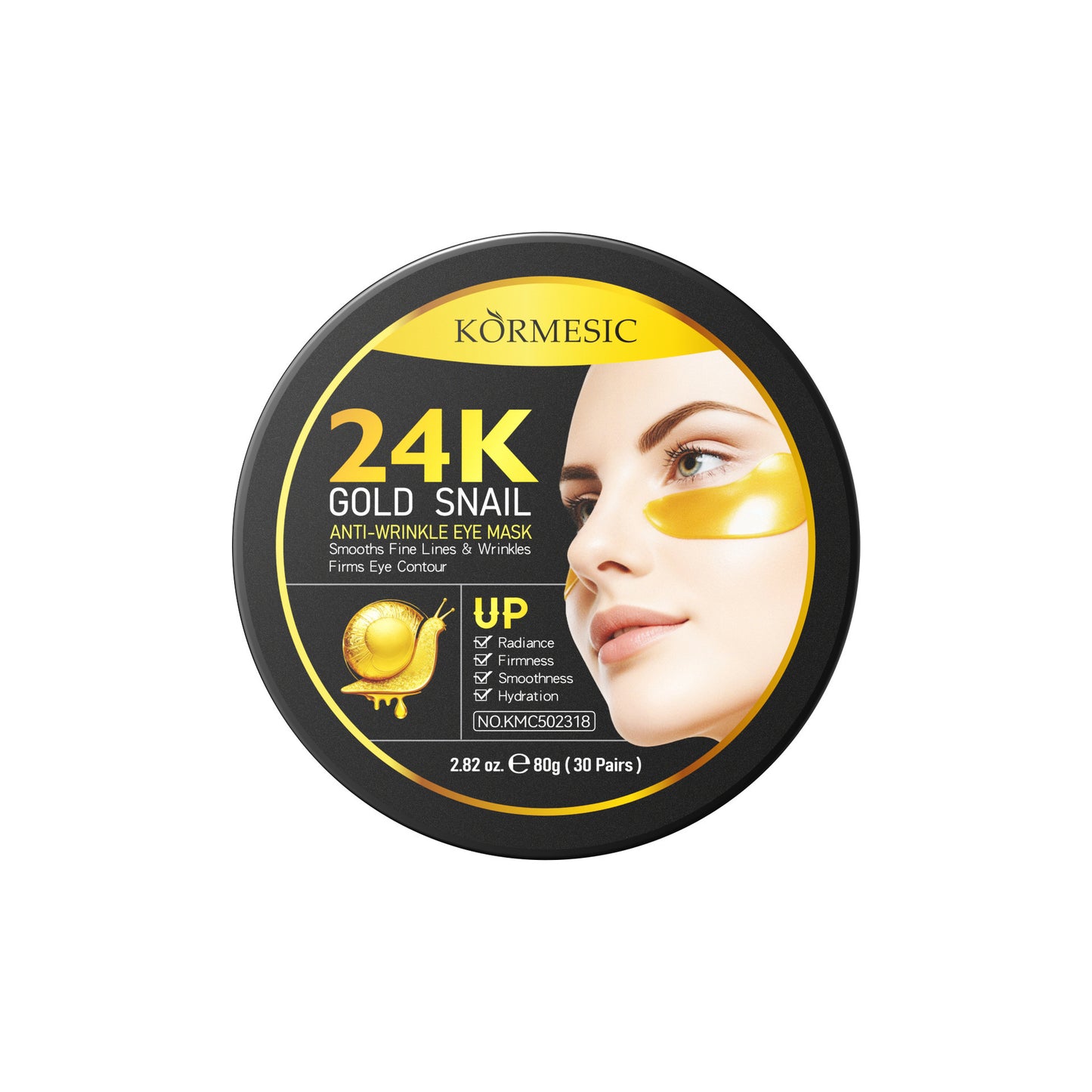 A hyaluronic acid moisturizing lady eye mask eye mask