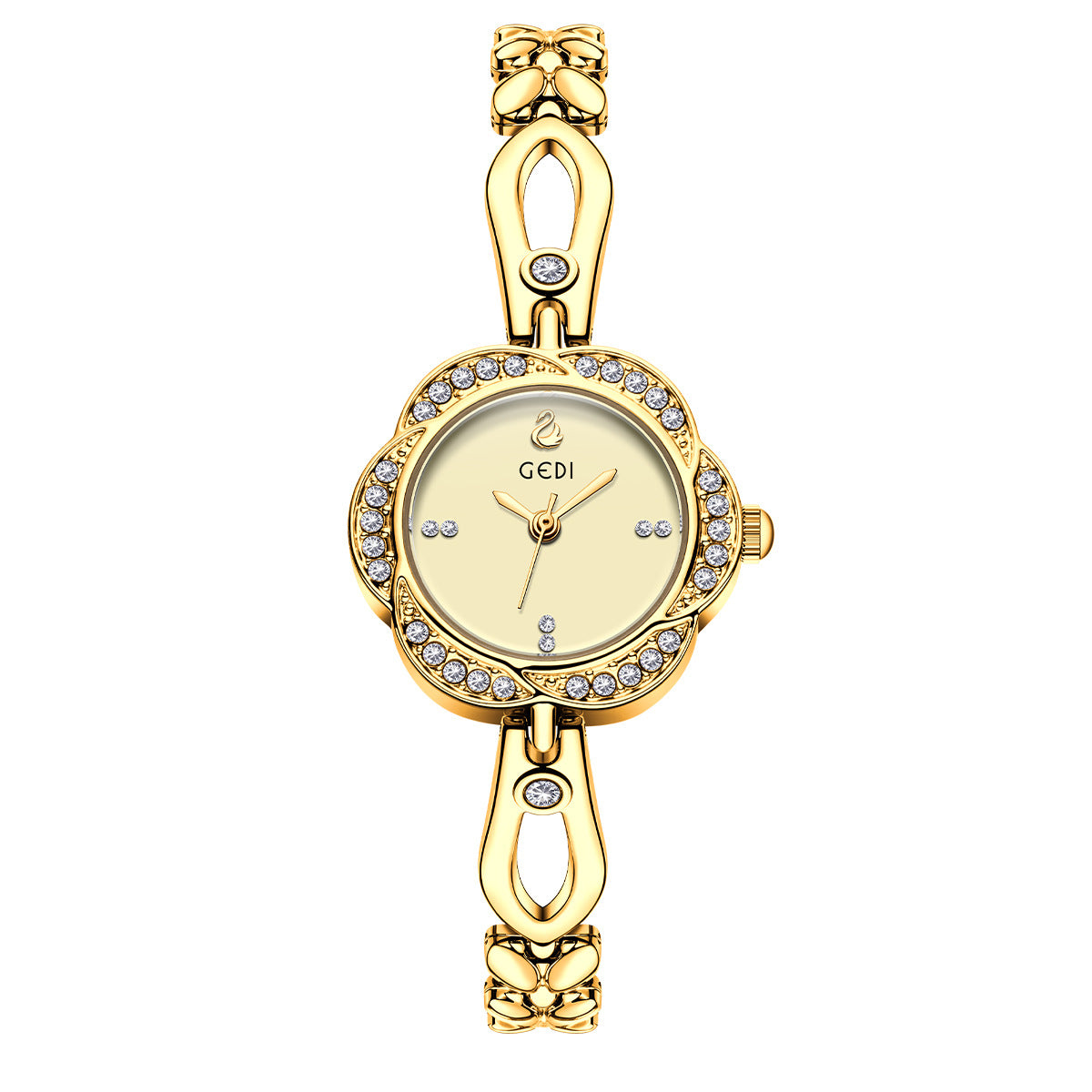 A Watch Women's Light Luxury Niche Simple Temperament Bracelet Women's Flower Dial High-end Ladies