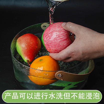 A simulation weighted fruit ornaments window display layout home decoration photography props fruit sakya fruit star fruit