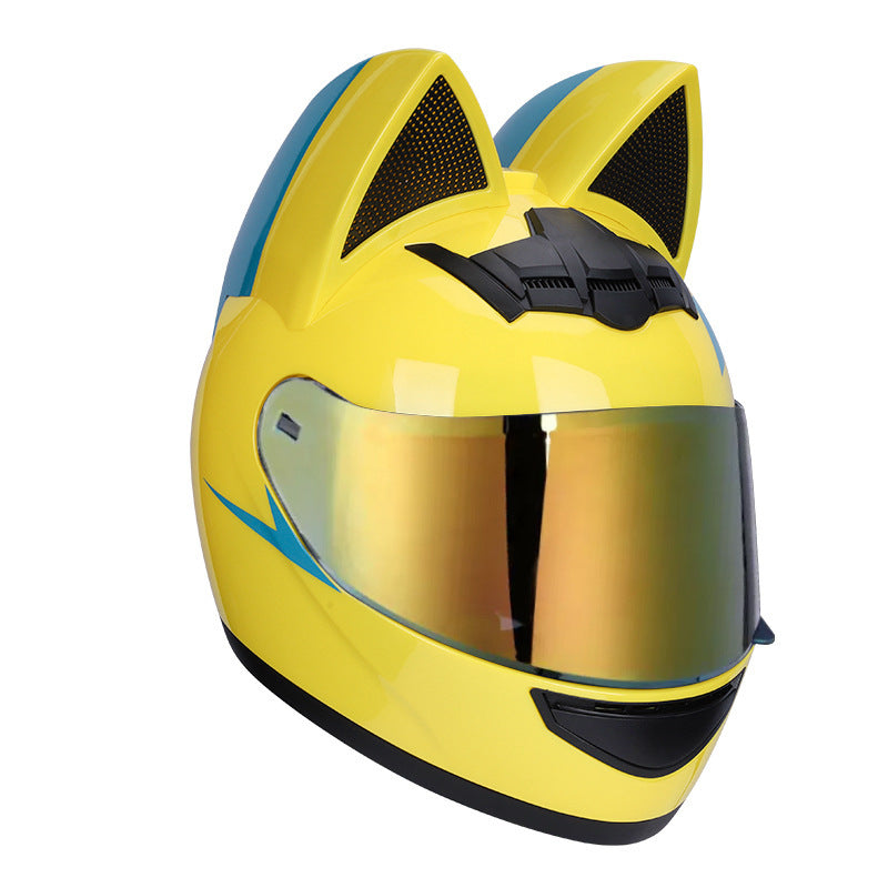 A locomotive helmet