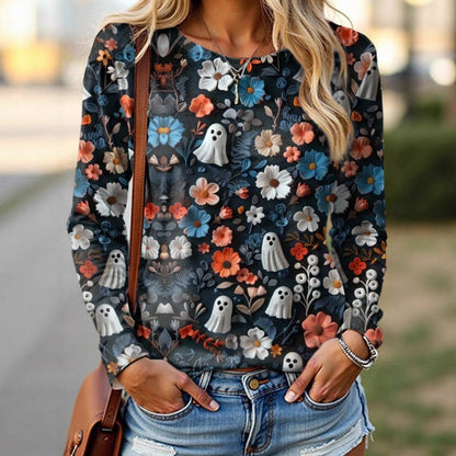 A women's long-sleeved top