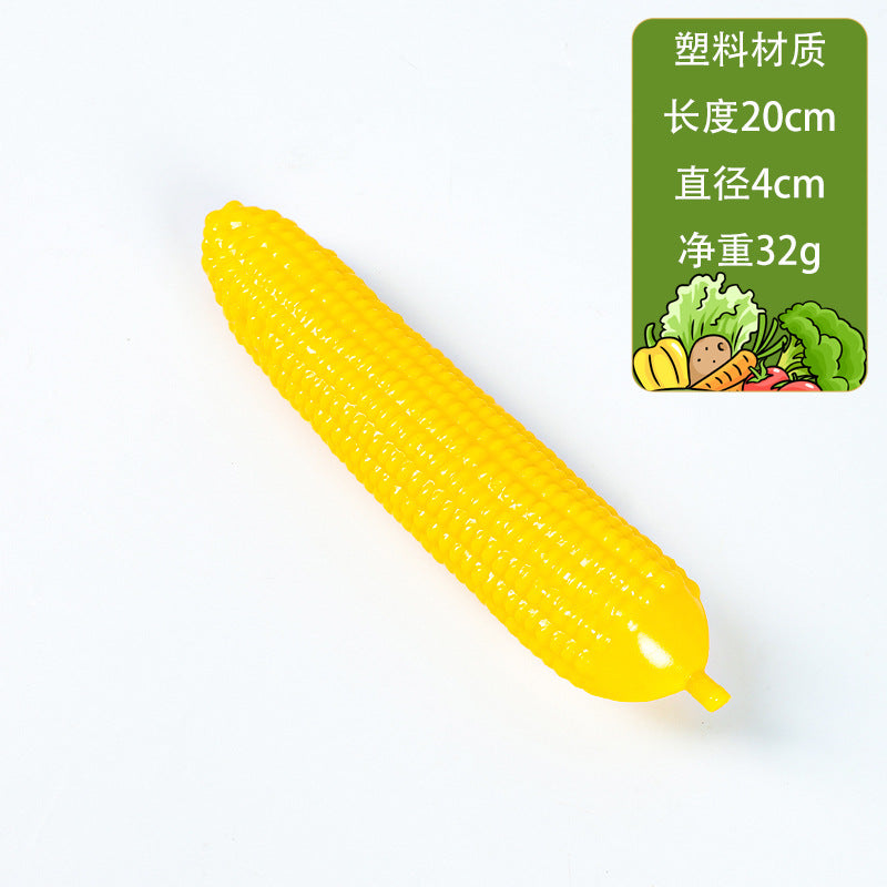 A simulated plastic vegetable spot wholesale props children's teaching aids plastic fake fruit eggplant potato carrot model
