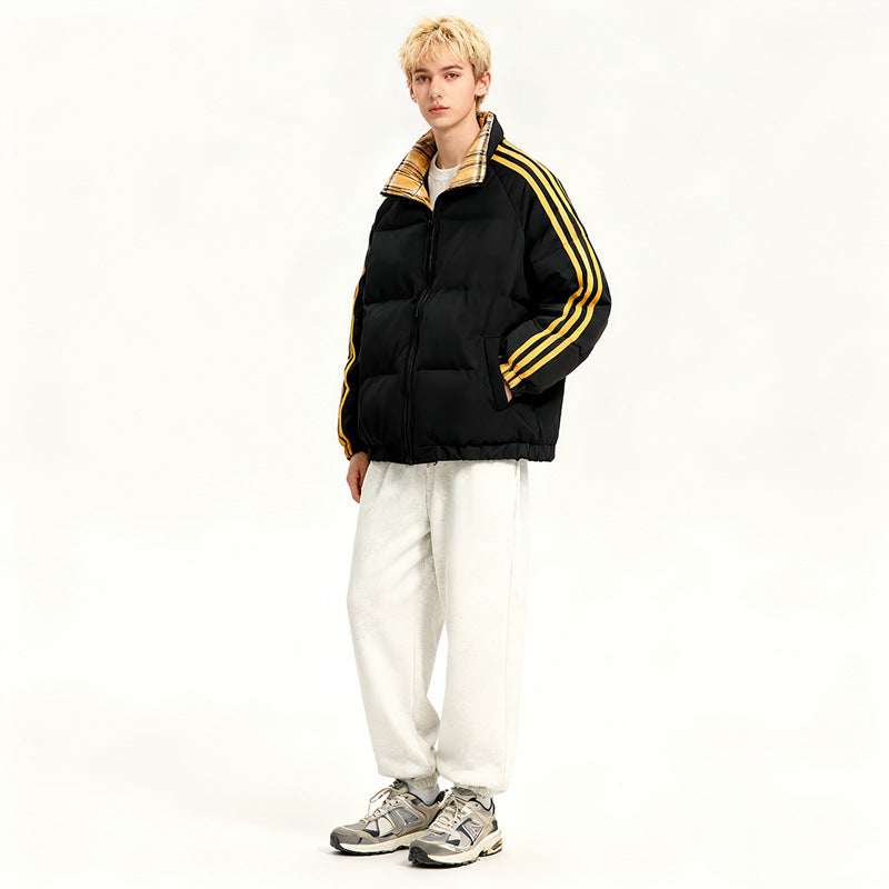 A Winter coat for men and women of the same style