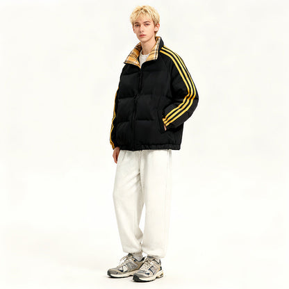 A Winter coat for men and women of the same style