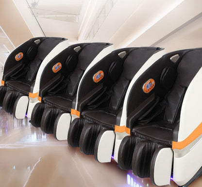 A scan code sharing commercial massage chair coin box massage chair coin export foreign 3D manipulator guide