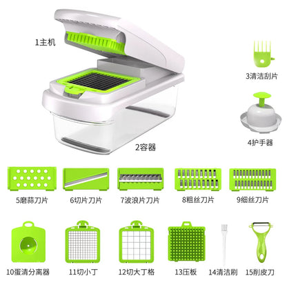 A multifunctional vegetable cutter kitchen supplies