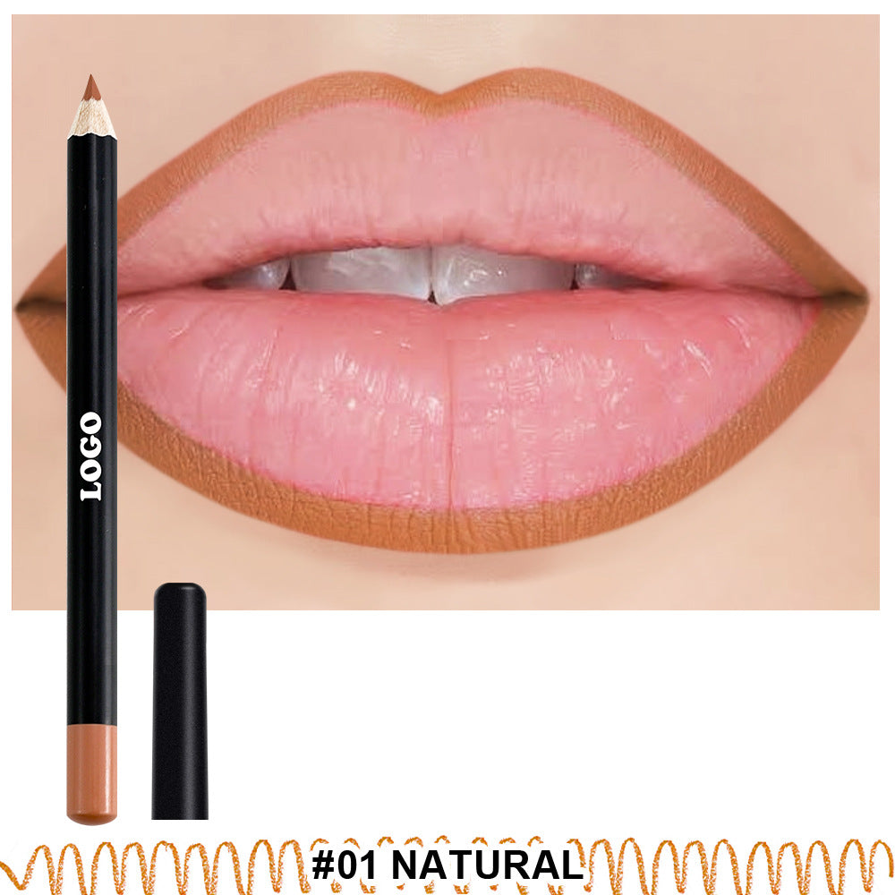 A lip liner —— Customizable logo MOQ 100 pieces