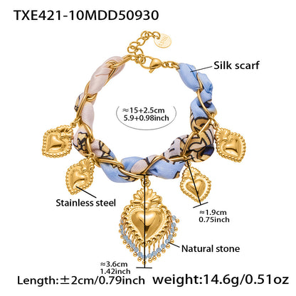 A pendant necklace bracelet jewelry