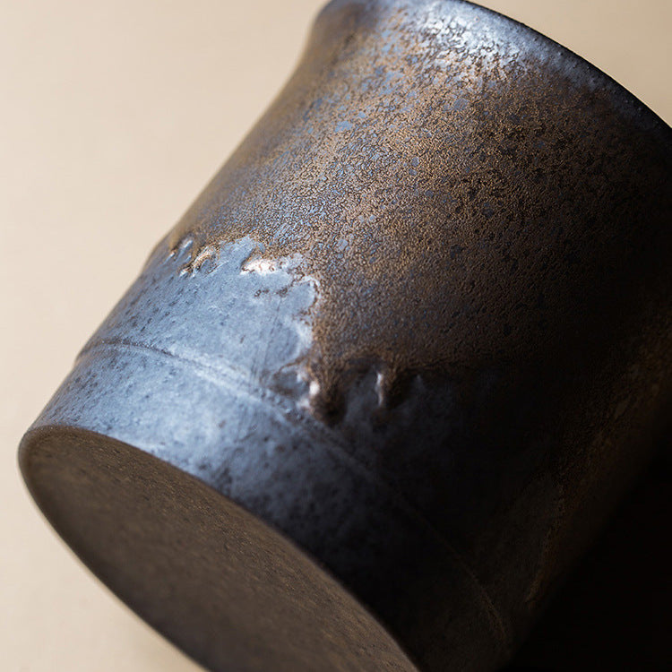 A ceramic water cup