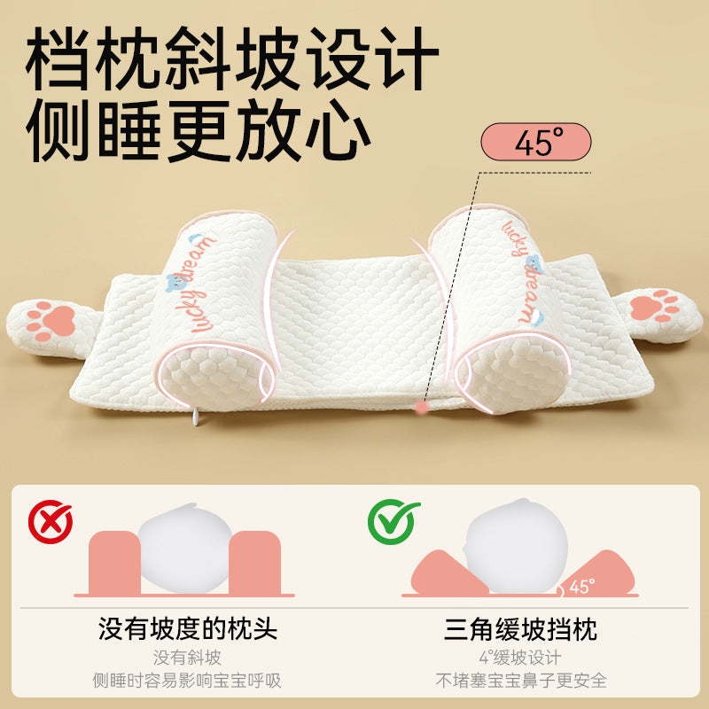 A baby shaped pillow
