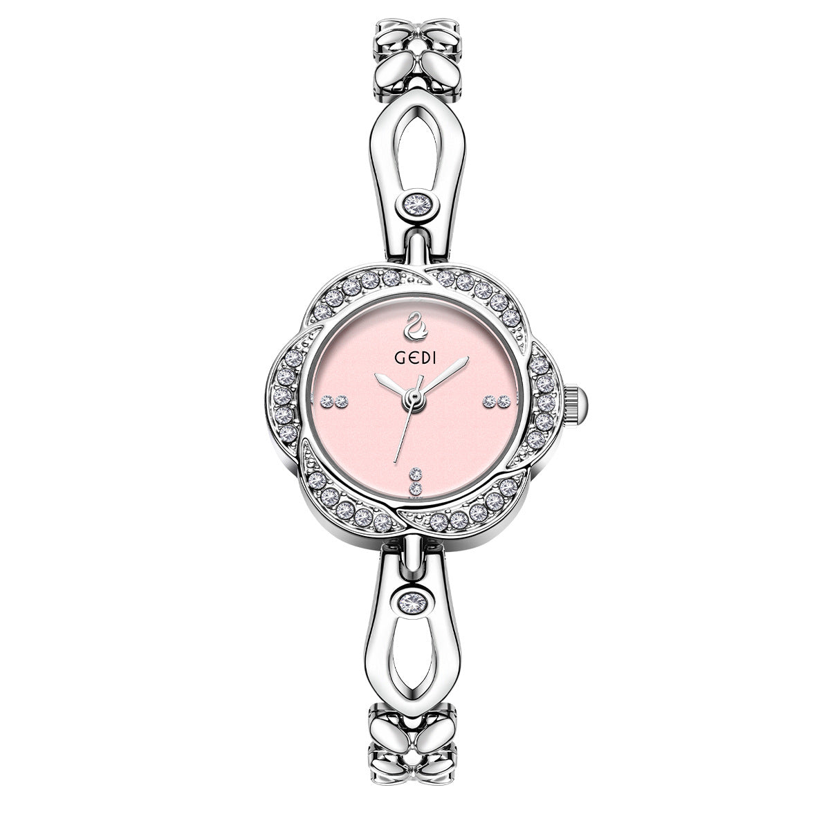 A Watch Women's Light Luxury Niche Simple Temperament Bracelet Women's Flower Dial High-end Ladies