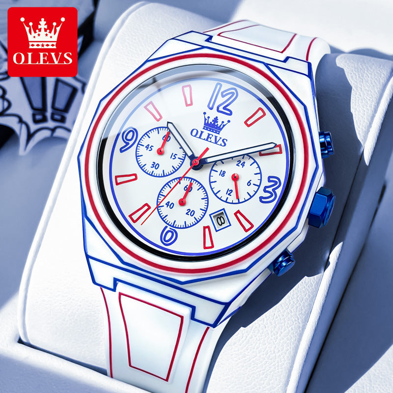 Custom watch design A silicone strap watch