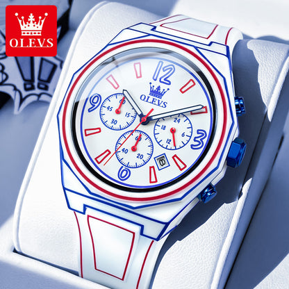 Custom watch design A silicone strap watch