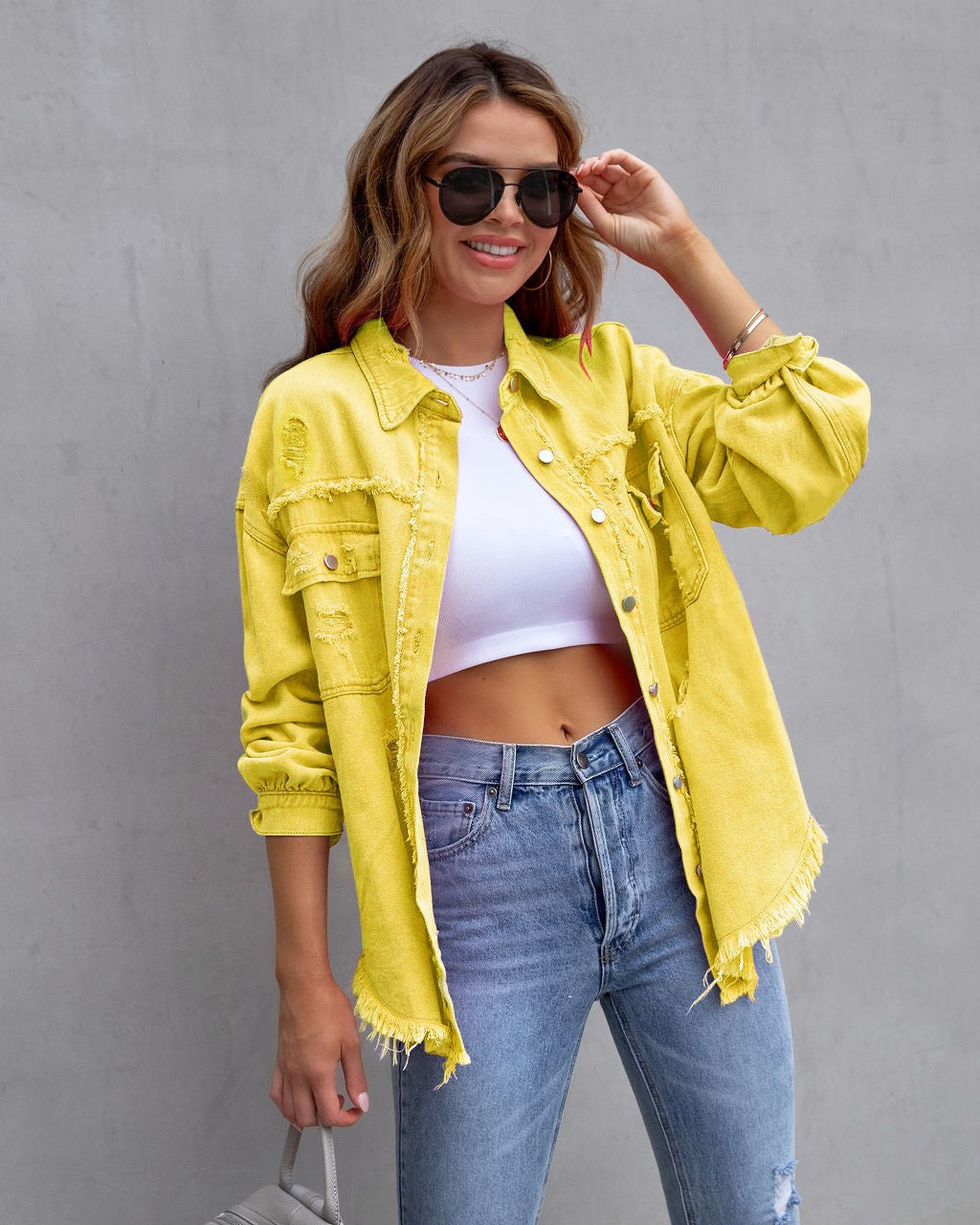 A denim jacket