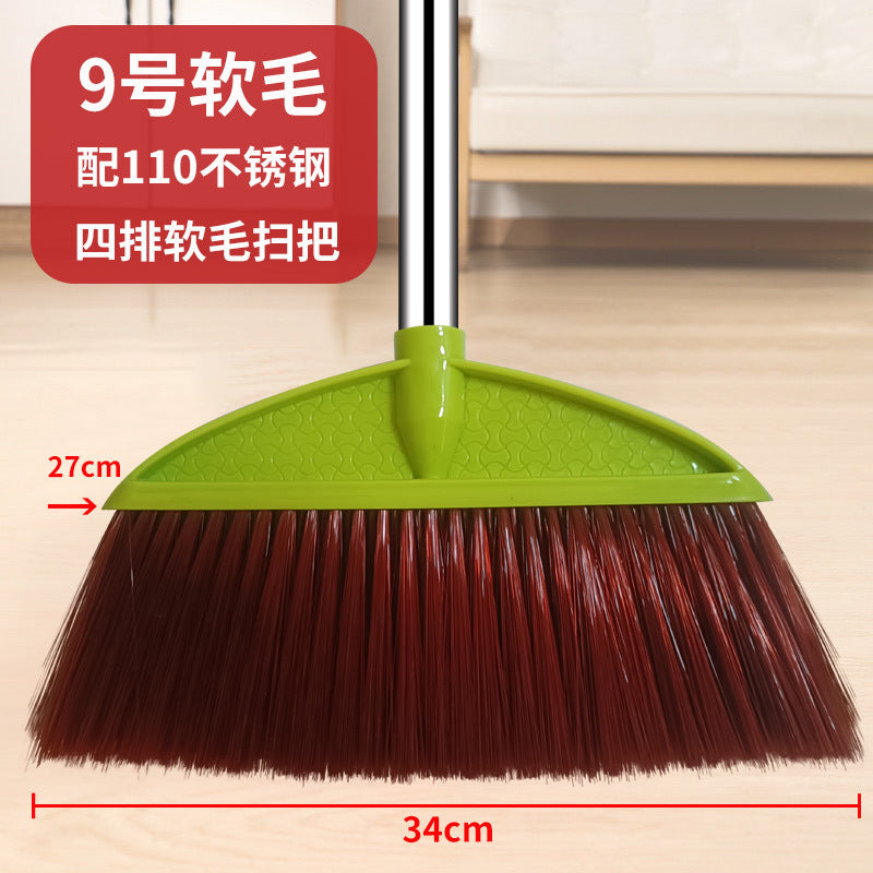 A stainless broom