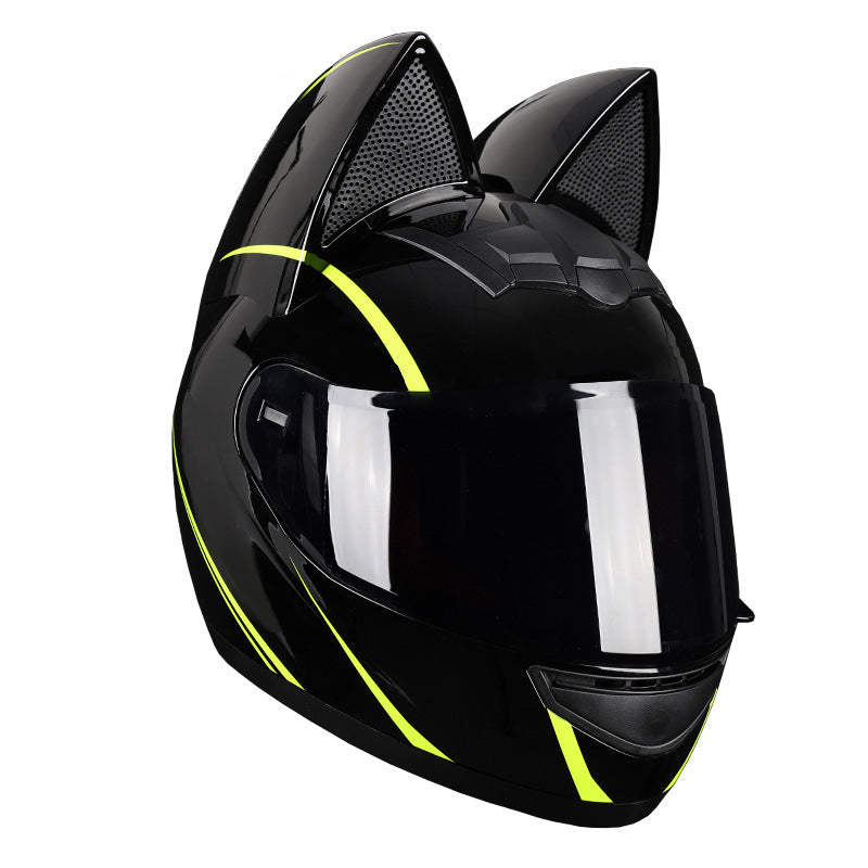 A locomotive helmet