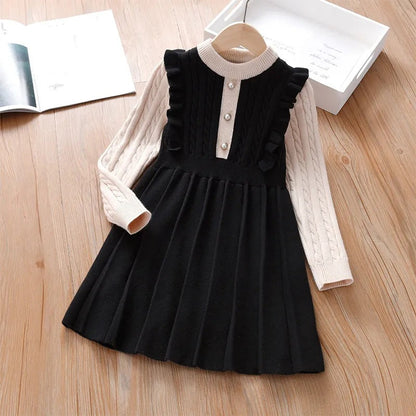 A knitted dress for children