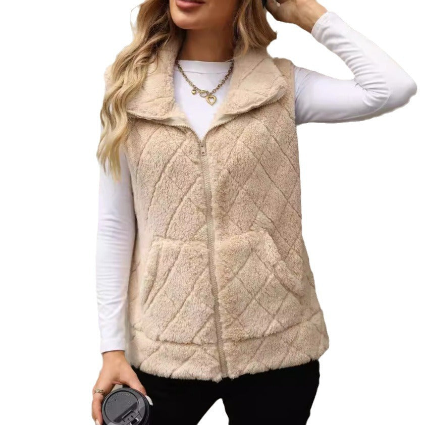A plush vest